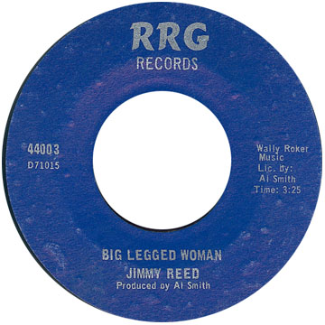 REED JIMMY - Big Legged Woman/Funky Funky Soul - 7inch x 1